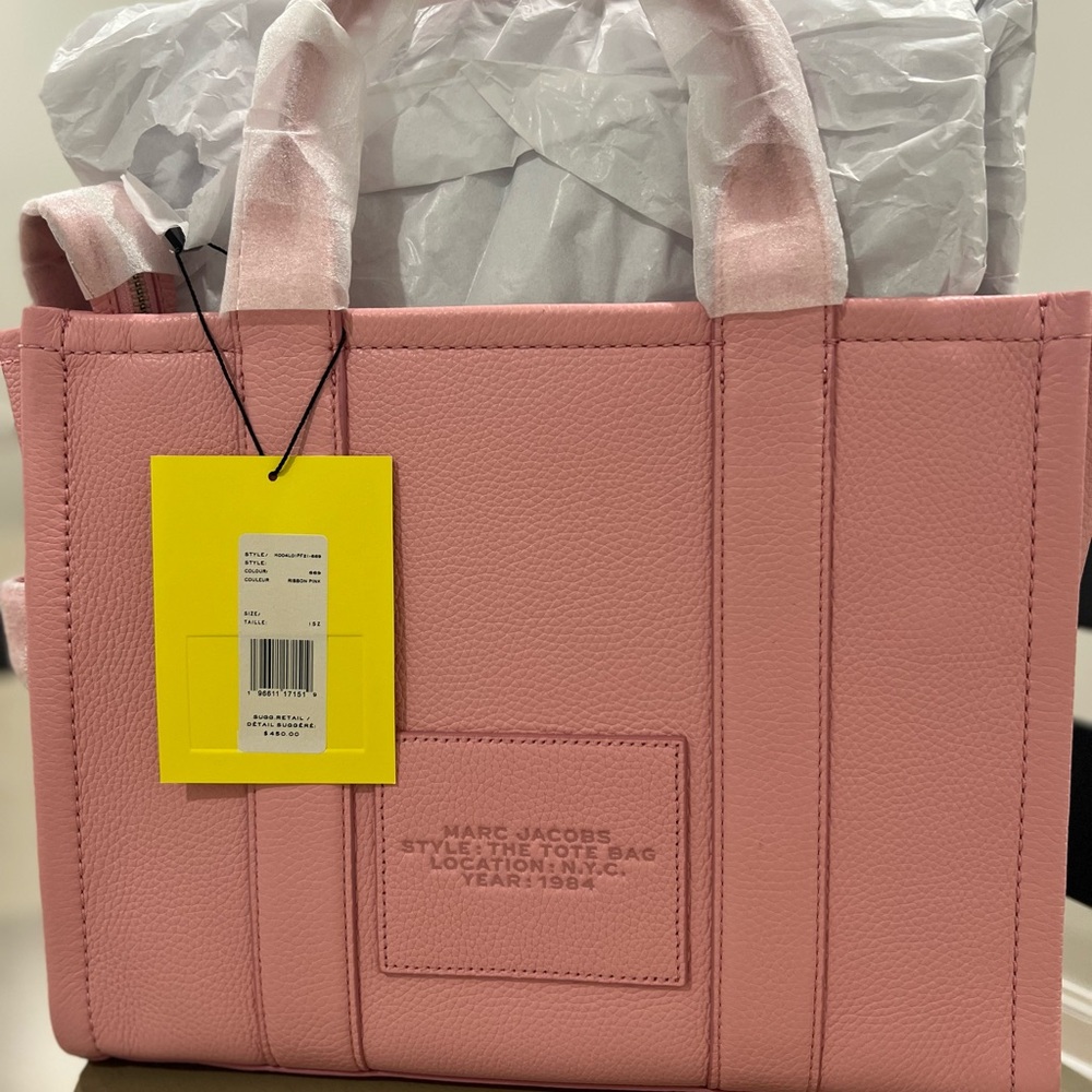 Marc Jacobs Pink The Tote Bag - Picture 6 of 8